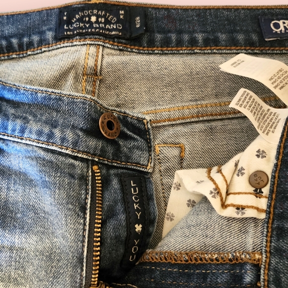 6/28 Lucky Brand Cienna Cigarette Boyfriend Jeans - Picture 3 of 7